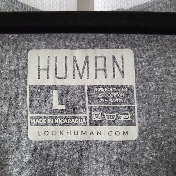 NWOT HuffleTuff Racerback Tank Top; L - Picture 5 of 5